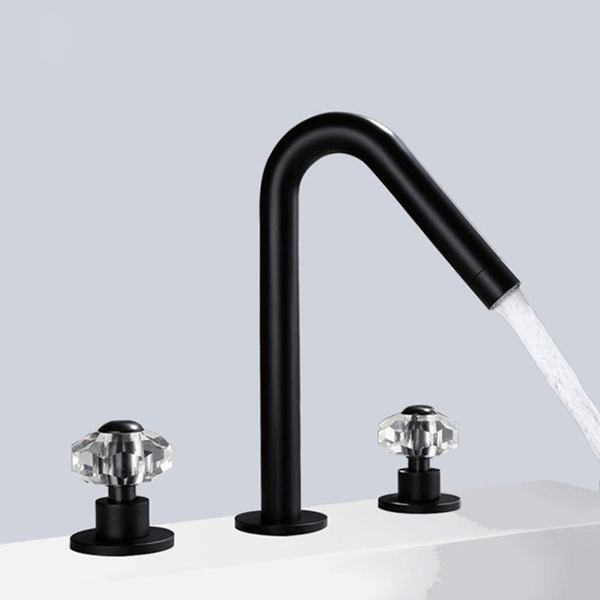 basin faucet bathroom sink black paint brass 3 holes crystal handle luxury bathbasin bathtub tap and cold mixer water faucets
basin faucet bathroom sink black paint brass 3 holes crystal handle luxury bathbasin bathtub tap and cold mixer water faucets