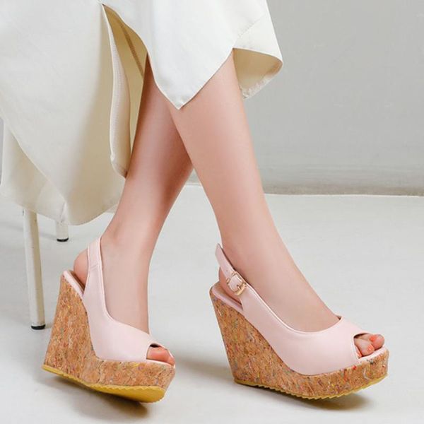 sandals sarairis 2021 slingback platform summer elegant high heeled office lady wedges shoes woman big size 43, Black
sandals sarairis 2021 slingback platform summer elegant high heeled office lady wedges shoes woman big size 43, Black