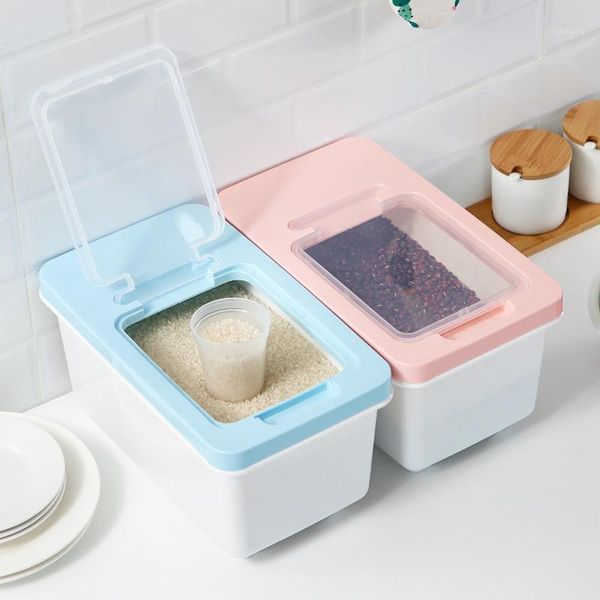 storage bottles & jars 6/10kg rice box cereal dispenser large capacity bean grain flour container food bucket kitchen organizer
storage bottles & jars 6/10kg rice box cereal dispenser large capacity bean grain flour container food bucket kitchen organizer
