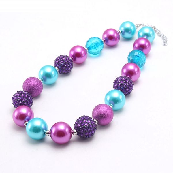 chunky baby girls colorful bubblegum beads necklace diy round rhinestone fashion purple pearl necklace for children birthday gift, Red;brown
chunky baby girls colorful bubblegum beads necklace diy round rhinestone fashion purple pearl necklace for children birthday gift, Red;brown