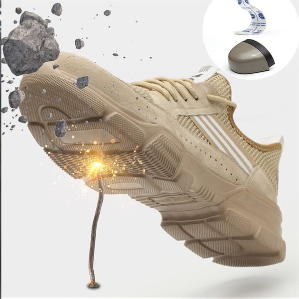 men shoes sneakers work safety men's anti-smashing protective breathable summer non-slip women 211106, Black
men shoes sneakers work safety men's anti-smashing protective breathable summer non-slip women 211106, Black