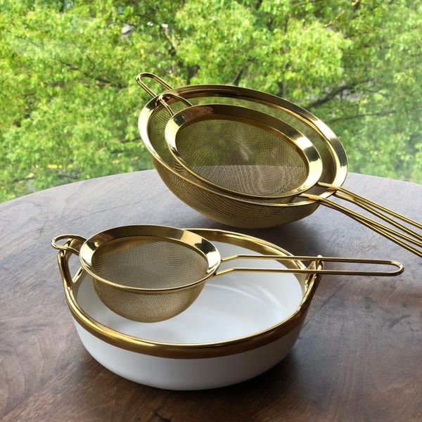 baking & pastry tools gold flour sugar sieve mesh colanders strainers egg beater mixer cake tool kitchen
baking & pastry tools gold flour sugar sieve mesh colanders strainers egg beater mixer cake tool kitchen