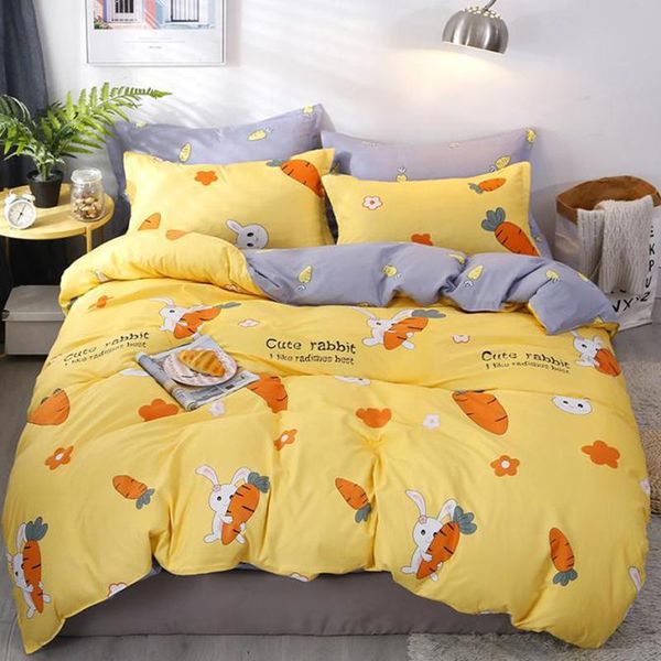 bedding sets duvet cover set 4 pieces lovely and carrot pattern bedclothes include bed sheet pillowcase comforter for kids adult
bedding sets duvet cover set 4 pieces lovely and carrot pattern bedclothes include bed sheet pillowcase comforter for kids adult