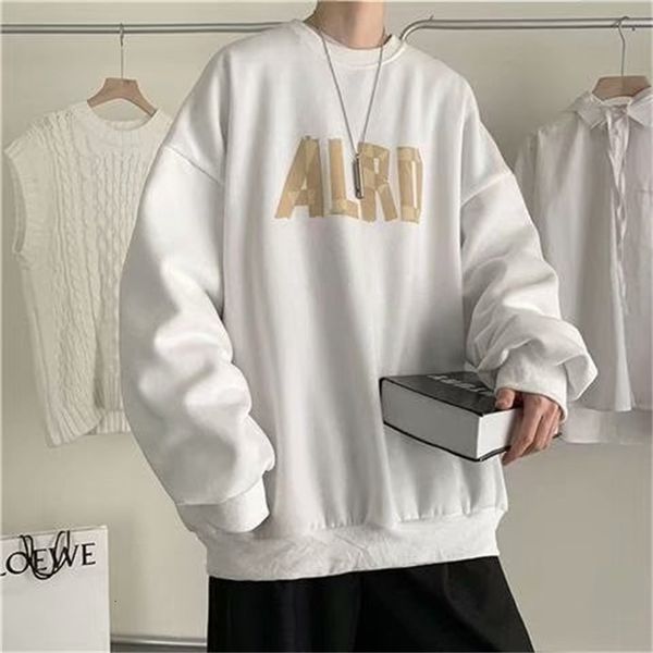mens sweater round neck sweater men's autumn fashion brand new letter print pullover loose ruffian handsome versatile harajuku jacket, Black
mens sweater round neck sweater men's autumn fashion brand new letter print pullover loose ruffian handsome versatile harajuku jacket, Black