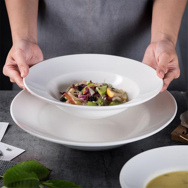 dishes & plates white ceramic dinner creative soup plate household pasta nordic tableware round salad bowl eco-friendly cake
dishes & plates white ceramic dinner creative soup plate household pasta nordic tableware round salad bowl eco-friendly cake