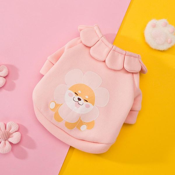 manteau pour chien designer dog clothes costume vestiti cane ubranko dla psa sunflower small petal collar two-legged sweater apparel
manteau pour chien designer dog clothes costume vestiti cane ubranko dla psa sunflower small petal collar two-legged sweater apparel