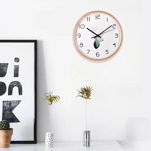 wall clocks txl 12inch large clock, deer wood decor, mute sweeping mechamism, living room decorative
wall clocks txl 12inch large clock, deer wood decor, mute sweeping mechamism, living room decorative