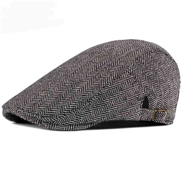ht2577 beret cap autumn winter for men women vintage striped hat adjustable ivy sboy flat retro cabbie berets 210429, Blue;gray
ht2577 beret cap autumn winter for men women vintage striped hat adjustable ivy sboy flat retro cabbie berets 210429, Blue;gray