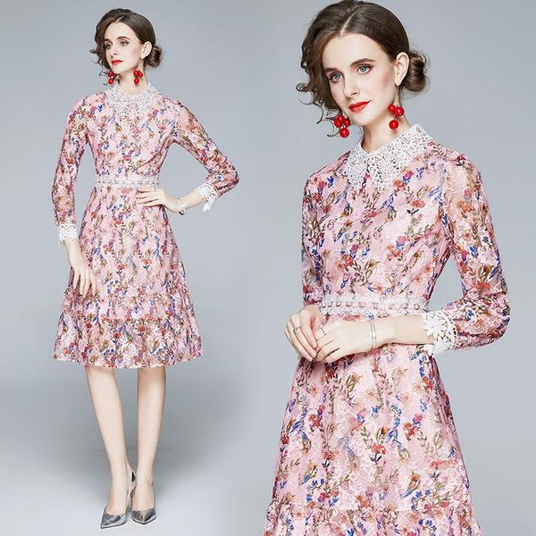 elegant vintage fashion women floral lace slim tunic high waist evening party dress lady long sleeve midi dresses casual, Black;gray
elegant vintage fashion women floral lace slim tunic high waist evening party dress lady long sleeve midi dresses casual, Black;gray
