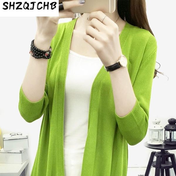 women's knits & tees jchb 2021 cardigan long summer women green knitted korean loose spring thin kardigan ynl-2 pph544, White
women's knits & tees jchb 2021 cardigan long summer women green knitted korean loose spring thin kardigan ynl-2 pph544, White