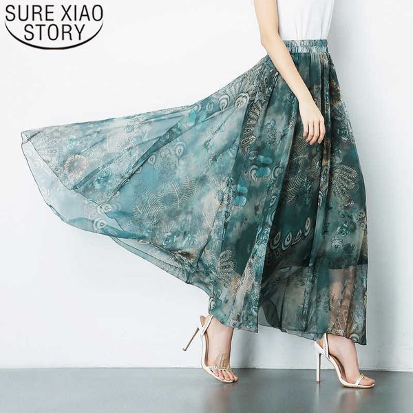 bohemian holiday skirt summer high waist a- line slim fit large size printed chiffon big swing 8826 50 210528, Black
bohemian holiday skirt summer high waist a- line slim fit large size printed chiffon big swing 8826 50 210528, Black
