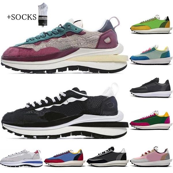with socks ldv ld waffle men women running shoes black white grey pine green pink varsity blue mens trainers sports sneakers 36-45, White;red
with socks ldv ld waffle men women running shoes black white grey pine green pink varsity blue mens trainers sports sneakers 36-45, White;red