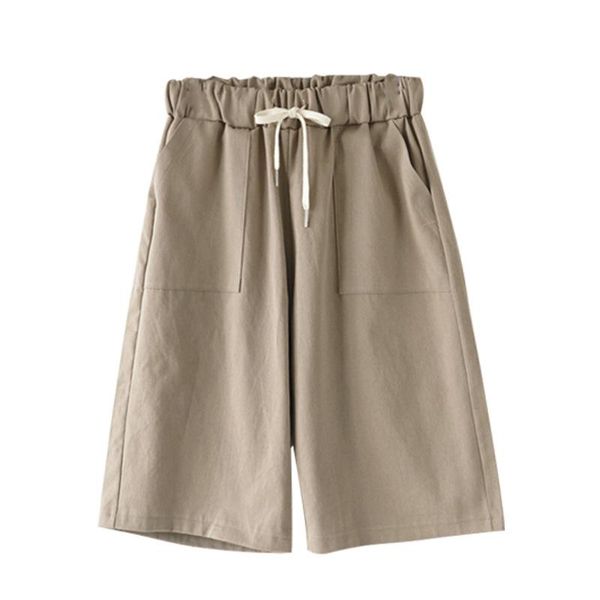 women's pants & capris women summer cotton wide-legged leisure trousers large size loose elastic waist with belt 6xl 7xl 8xl five-point, Black;white
women's pants & capris women summer cotton wide-legged leisure trousers large size loose elastic waist with belt 6xl 7xl 8xl five-point, Black;white
