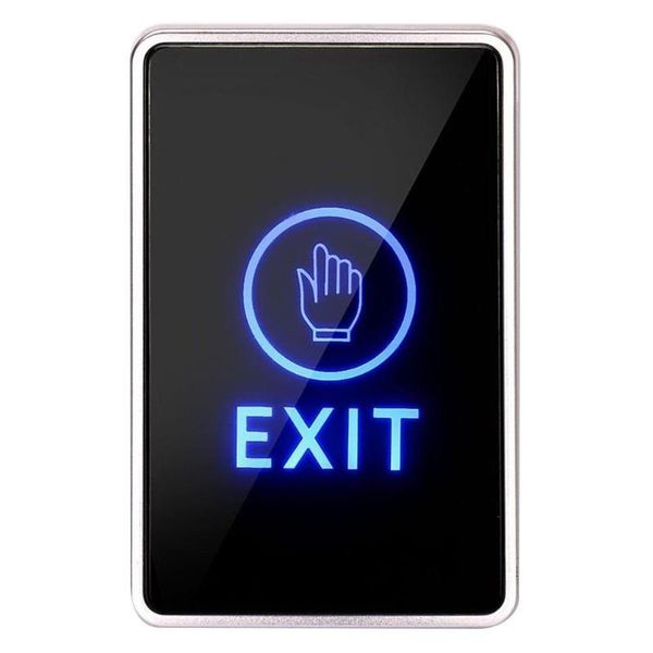 touch type door exit button infrared sensing release unlock switch panel led light for access control system fingerprint
touch type door exit button infrared sensing release unlock switch panel led light for access control system fingerprint