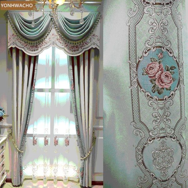 custom curtain european jacquard high-grade chenille villa beige cloth blackout valance tulle panel c691 & drapes
custom curtain european jacquard high-grade chenille villa beige cloth blackout valance tulle panel c691 & drapes
