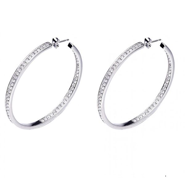 hoop & huggie cocom fashion round circle big earrings with crystals from austria exaggerated-style luxury jewelry gift for women girl, Golden;silver
hoop & huggie cocom fashion round circle big earrings with crystals from austria exaggerated-style luxury jewelry gift for women girl, Golden;silver