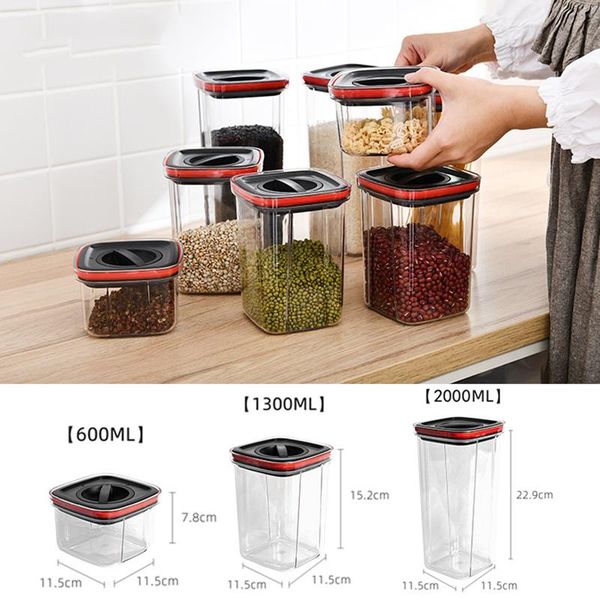 kitchen household airtight storage tank thickened moisture-proof grain dried fruit sealed set hvr88 bottles & jars
kitchen household airtight storage tank thickened moisture-proof grain dried fruit sealed set hvr88 bottles & jars