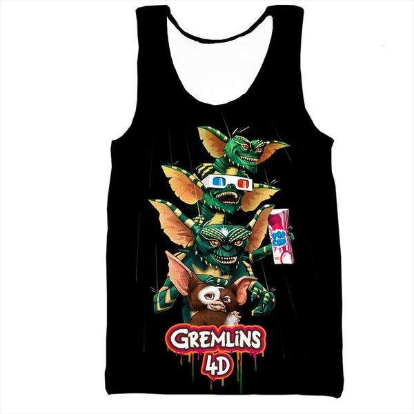 gremlins vest men women fashion mens cool 3d printed summer casual harajuku style streetwear, White;black
gremlins vest men women fashion mens cool 3d printed summer casual harajuku style streetwear, White;black