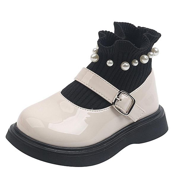 boots 13.5-18.5cm girls fashion with knitted,patent leather kids princess dress shoes pearls,solid womon flats, Black;grey
boots 13.5-18.5cm girls fashion with knitted,patent leather kids princess dress shoes pearls,solid womon flats, Black;grey