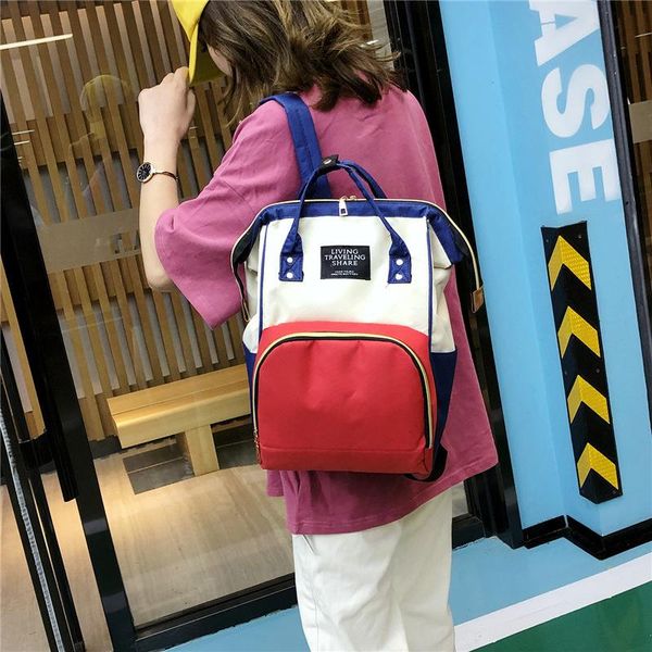 backpack 2021 multi-functional large capacity waterproof bag mother baby out fashion portable mommy book
backpack 2021 multi-functional large capacity waterproof bag mother baby out fashion portable mommy book