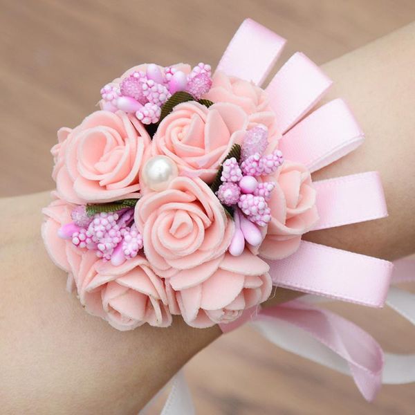 wedding bride girl bridesmaid floral hand wrist flower decor corsage artificial flowers decorative & wreaths
wedding bride girl bridesmaid floral hand wrist flower decor corsage artificial flowers decorative & wreaths