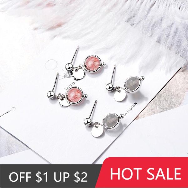 stud popacc 925 sterling silver simple natural pink strawberry crystal moonstone little tassel earring for women gift, Golden;silver
stud popacc 925 sterling silver simple natural pink strawberry crystal moonstone little tassel earring for women gift, Golden;silver