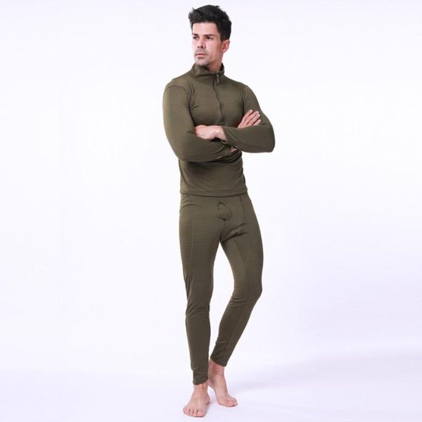 men's tracksuits thermal underwear suit winter long lleeve sports, Gray 
men's tracksuits thermal underwear suit winter long lleeve sports, Gray