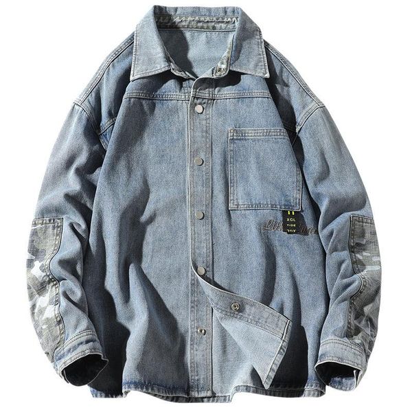 men's jackets denim jacket casual korean style trend loose trendy clothes autumn mlothing 470980, Black;brown
men's jackets denim jacket casual korean style trend loose trendy clothes autumn mlothing 470980, Black;brown