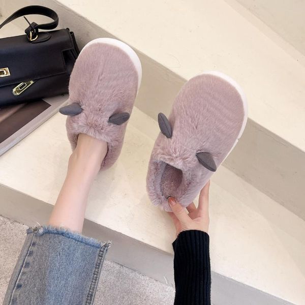 slippers 2021 autumn and winter female home leisure lovely cotton lovers round wrap the heel with warm, Black
slippers 2021 autumn and winter female home leisure lovely cotton lovers round wrap the heel with warm, Black