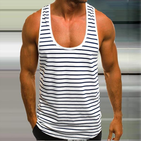 striped printing sleeveless tank men casual sport quick dry slim fit vest summer fashion fitness o neck pullovers, White;black
striped printing sleeveless tank men casual sport quick dry slim fit vest summer fashion fitness o neck pullovers, White;black