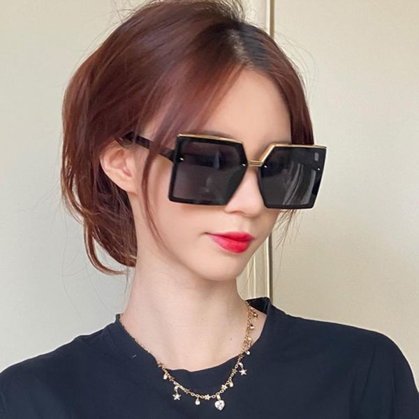 sunglasses 2021 square fashion women big box vintage designer luxury sun glasses female oversized shades oculos, White;black
sunglasses 2021 square fashion women big box vintage designer luxury sun glasses female oversized shades oculos, White;black