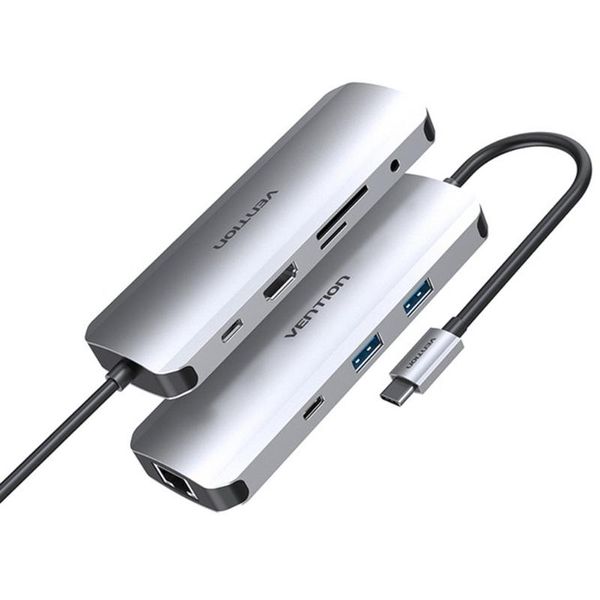 hubs vention usb 3.0 hub 4k vga pd 100w rj45 3.5mm type c to compatible docking station 5/6/9 in 1 3.1 splitter
hubs vention usb 3.0 hub 4k vga pd 100w rj45 3.5mm type c to compatible docking station 5/6/9 in 1 3.1 splitter
