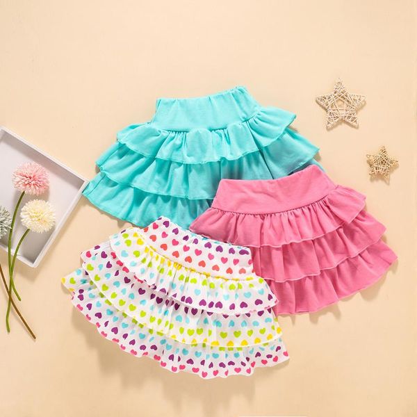 skirts summer sweet girls skirt born infant baby solid love print bubble three layer cake casual children's clothing, Blue
skirts summer sweet girls skirt born infant baby solid love print bubble three layer cake casual children's clothing, Blue