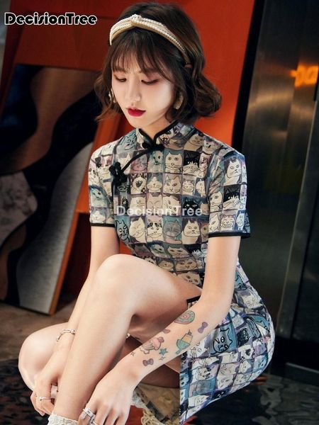 chinese traditional dress cheongsam women casualparty qipao streetwear vestidos asian clothes kawaii ethnic clothing, Red
chinese traditional dress cheongsam women casualparty qipao streetwear vestidos asian clothes kawaii ethnic clothing, Red