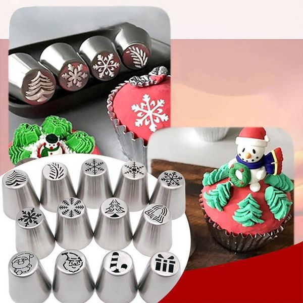 baking & pastry tools 13pcs/set cake cream nozzle tool stainless steel cupcake christmas flower icing piping gifts
baking & pastry tools 13pcs/set cake cream nozzle tool stainless steel cupcake christmas flower icing piping gifts