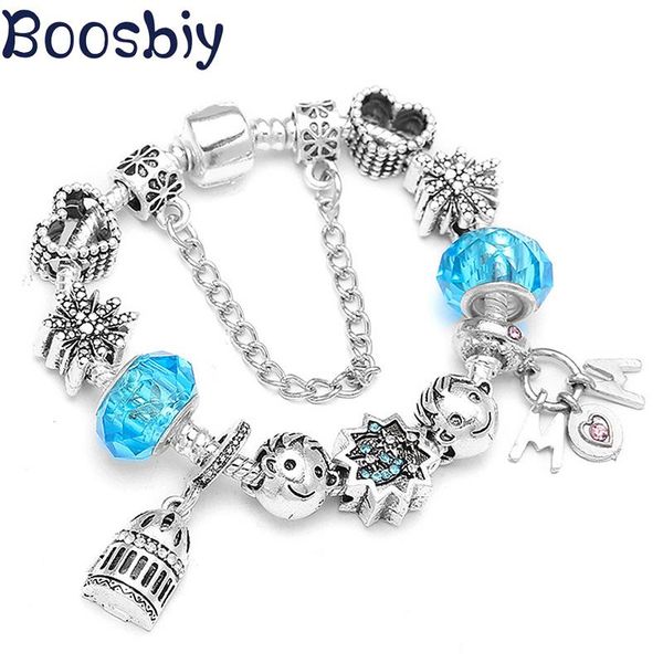 boosbiy trendy silver plated heart charm bracelet for women with mom beads diy brand bracelets mother's day gift, Golden;silver
boosbiy trendy silver plated heart charm bracelet for women with mom beads diy brand bracelets mother's day gift, Golden;silver