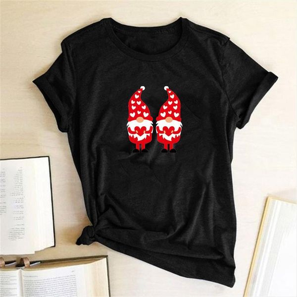 valentines day girlfriend cute couple womens love o neck funny red gnome printing female, White
valentines day girlfriend cute couple womens love o neck funny red gnome printing female, White