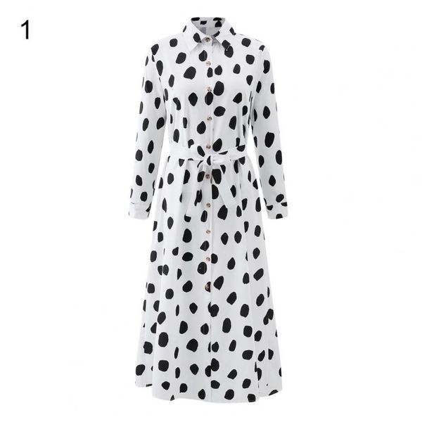 skirts fashion single breasted shirt dresses turn down collar long sleeve dress printing mid-calf for party, Black
skirts fashion single breasted shirt dresses turn down collar long sleeve dress printing mid-calf for party, Black