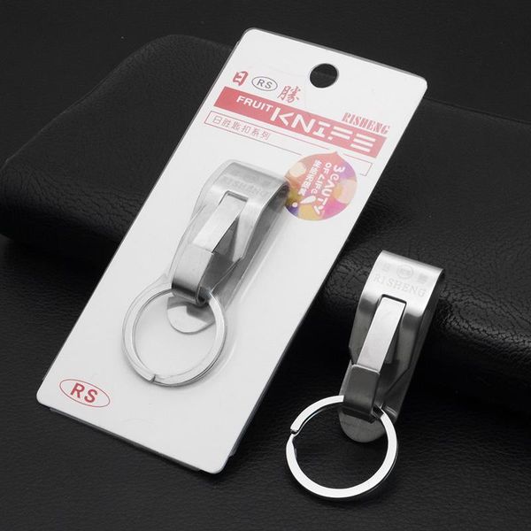 keychains stainless steel security clip on heavy duty belt key ring personality car pendants fashion jewelry accessories, Silver
keychains stainless steel security clip on heavy duty belt key ring personality car pendants fashion jewelry accessories, Silver