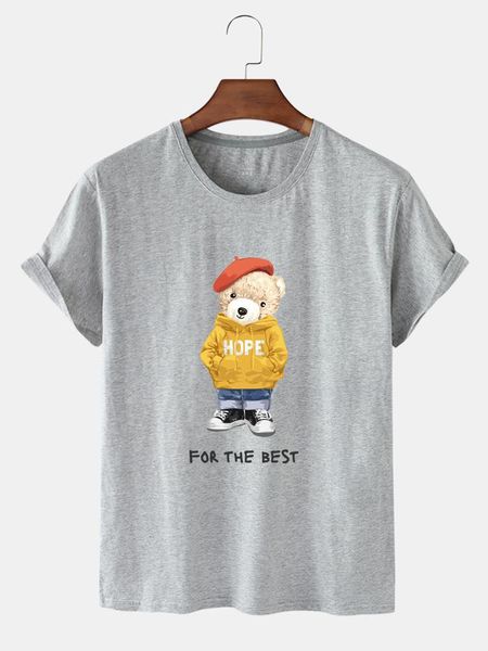 summer fashion woman's wear personality eco-friendly cute cartoon bear pattern printing all-match short sleeve t-shirt women's, White
summer fashion woman's wear personality eco-friendly cute cartoon bear pattern printing all-match short sleeve t-shirt women's, White