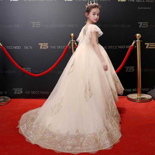 girl's dresses flower girl puffy tulle beaded lace pageant gown a-line holy first communion dress1, Red;yellow
girl's dresses flower girl puffy tulle beaded lace pageant gown a-line holy first communion dress1, Red;yellow