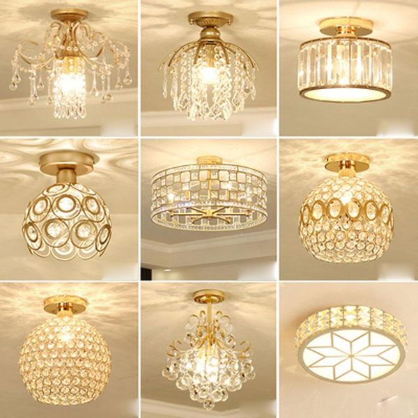 american crystal ceiling lamp entrance hall hallway corridor bar balcony lighting simple european lights
american crystal ceiling lamp entrance hall hallway corridor bar balcony lighting simple european lights