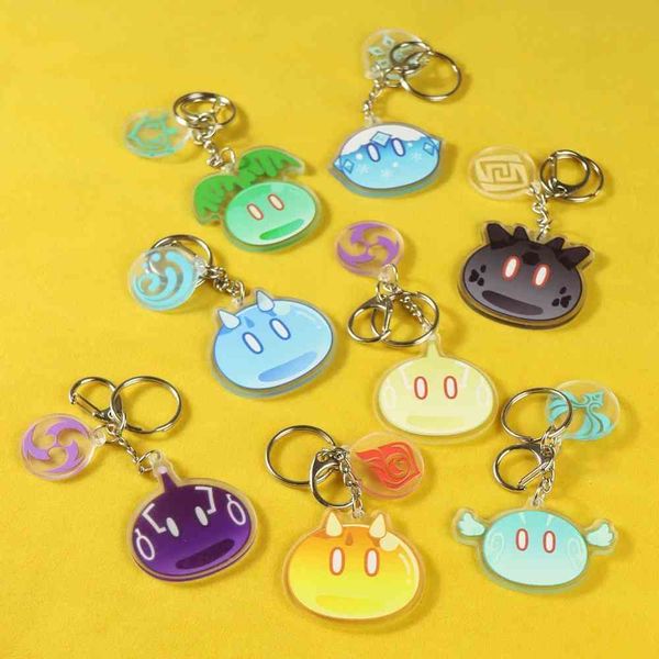 genshin impact slime keychains genshin eye of god 7 element pendant key ring kawaii cartoon key holder, Silver
genshin impact slime keychains genshin eye of god 7 element pendant key ring kawaii cartoon key holder, Silver