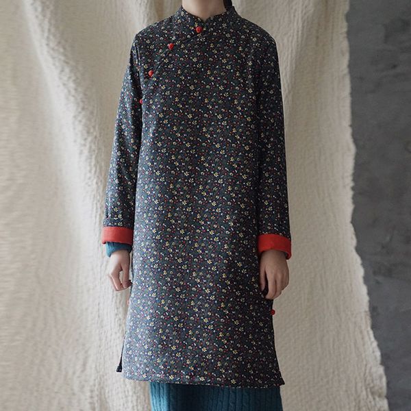 casual dresses johnature winter retro floral print button stand thickened corduroy dress simple comfortable women long sleeve 8rp8, Black;gray
casual dresses johnature winter retro floral print button stand thickened corduroy dress simple comfortable women long sleeve 8rp8, Black;gray