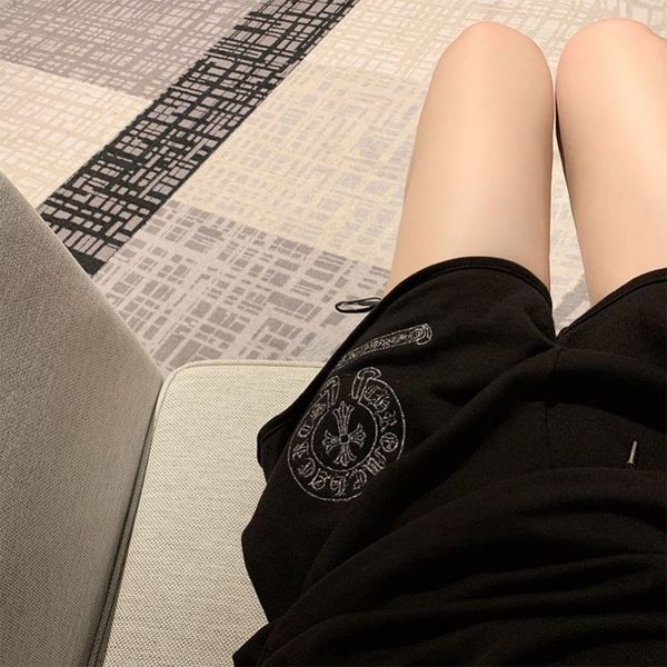 crosin croxin series fashionable brand embroidered sports shorts women's summer loose high waist slim straight versat, White;black
crosin croxin series fashionable brand embroidered sports shorts women's summer loose high waist slim straight versat, White;black