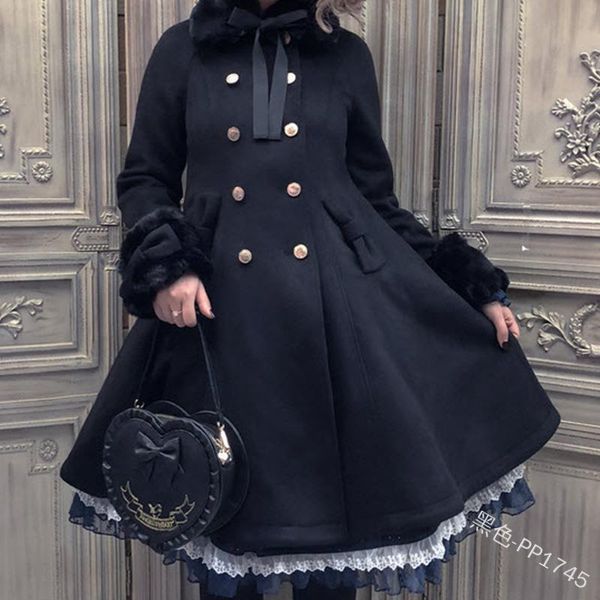 casual dresses women vintage dress plus size winter fashion lolita solid full sleeve bow knee-length a-line midi, Black;gray
casual dresses women vintage dress plus size winter fashion lolita solid full sleeve bow knee-length a-line midi, Black;gray