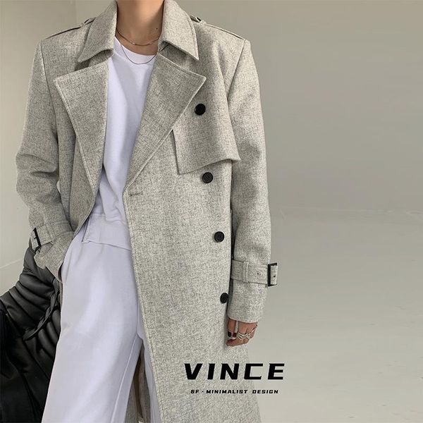women's wool & blends oem custom cloth coat female temperament of the winter 2021 european and american minimalist cashmere is 1106, Black
women's wool & blends oem custom cloth coat female temperament of the winter 2021 european and american minimalist cashmere is 1106, Black