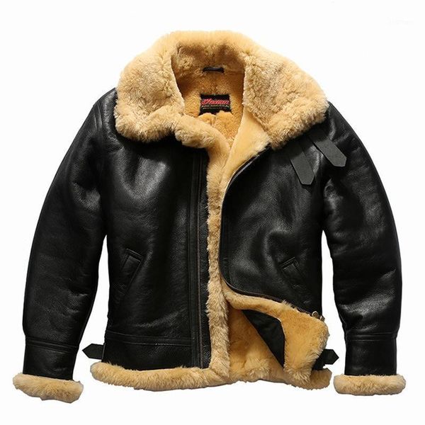 men 2021 black fur jacket b3 flight jackets fashion multi-label thick shearling winer russia coats men's leather & faux
men 2021 black fur jacket b3 flight jackets fashion multi-label thick shearling winer russia coats men's leather & faux