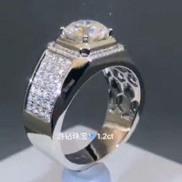 cluster rings 10k white gold 1 2 3 4 5 round moissanite diamond ring men wedding party anniversary engagement casual sporty, Golden;silver
cluster rings 10k white gold 1 2 3 4 5 round moissanite diamond ring men wedding party anniversary engagement casual sporty, Golden;silver