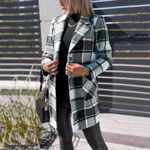 women's jackets vintage lattice printed suits buttons jacket autumn winter casual long sleeve loose blouse shirt pocket outerwear, Black;brown
women's jackets vintage lattice printed suits buttons jacket autumn winter casual long sleeve loose blouse shirt pocket outerwear, Black;brown